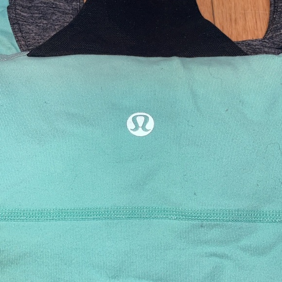 Lululemon Mint Green Sports Bra Tank-4 - Picture 5 of 6